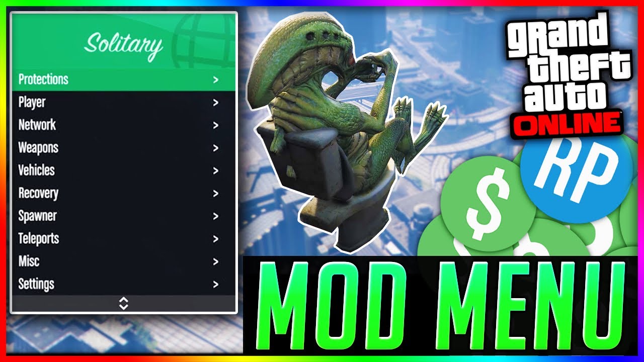 how to install a mod menu on gta 5 online ps4