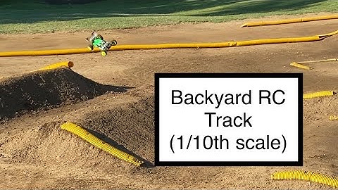 Backyard RC Track (1/10th scale)