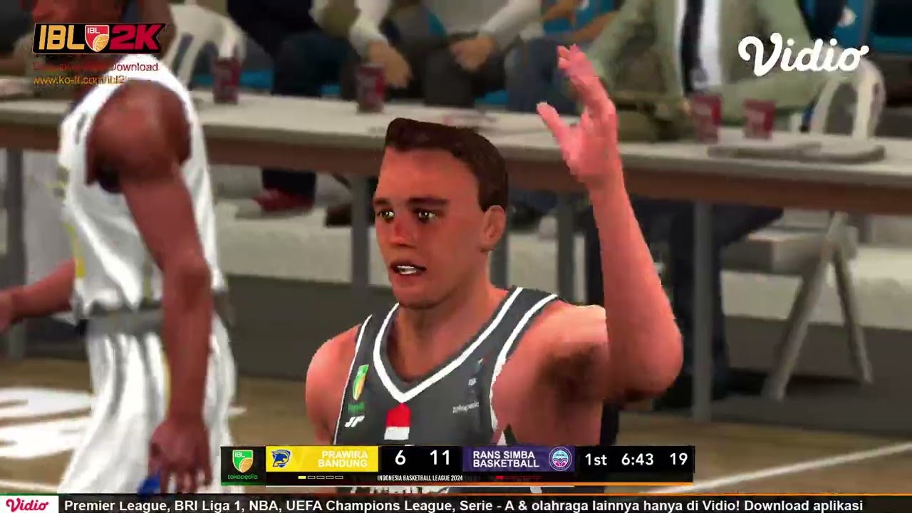 IBL2K Gameplay - Prawira Harum Bandung vs RANS Simba Bogor