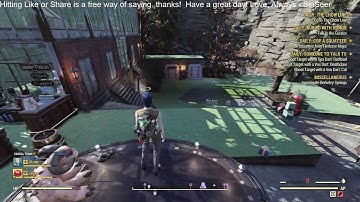 Bow and Commando Build for Tuesday #fallout76 Stream (11,000+ hours PC WITH MODS)