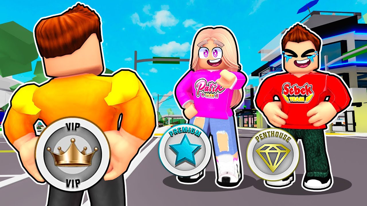 UDAJE BIEDAKA a potem UŻYWAM VIPA na BROOKHAVEN w Roblox!