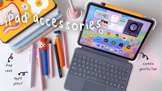 iPad accessories : cases, apple pencil sleeves, screen protectors + review ✏