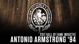 2017 Texas A&M Athletics Hall of Fame | Antonio Armstrong '94