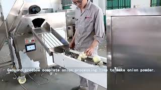 Onion Peeling And Ends Cutting Machine Genyond