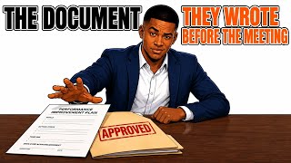 The Document HR Creates After They've Already Decided