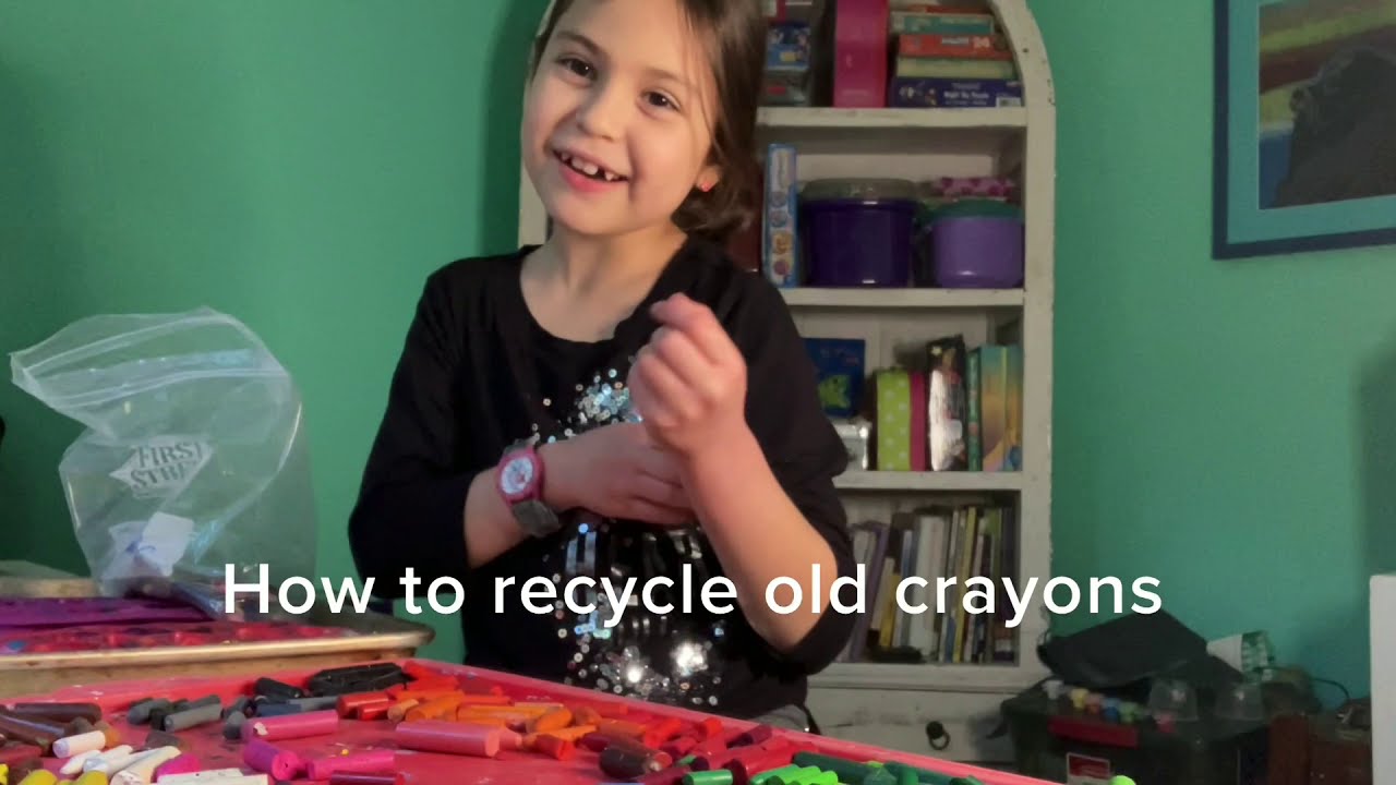 How to Recycle Old Crayons YouTube
