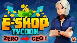 Let's Go from Zero to CEO! | E-Shop Tycoon screenshot 3