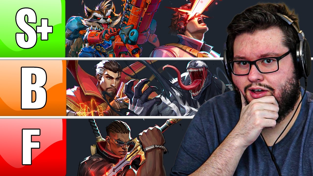 Flats OFFICIAL Marvel Rivals Season 8.5 Hero Tier List