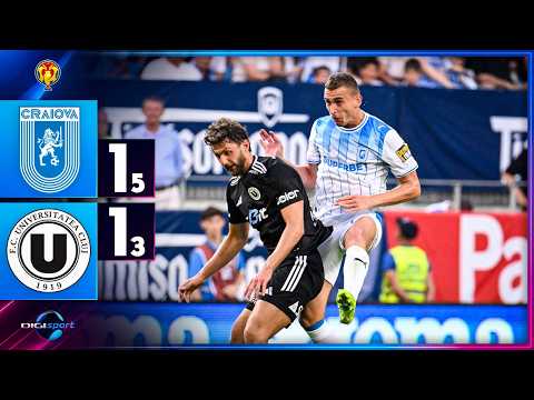 Universitatea Craiova - ”U” Cluj 1-1 (5-3 d.l.d). Oltenii au cucerit Supercupa României!