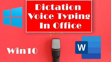 Enable Voice Typing in Word 2019, 2016, 2013 With Windows 10