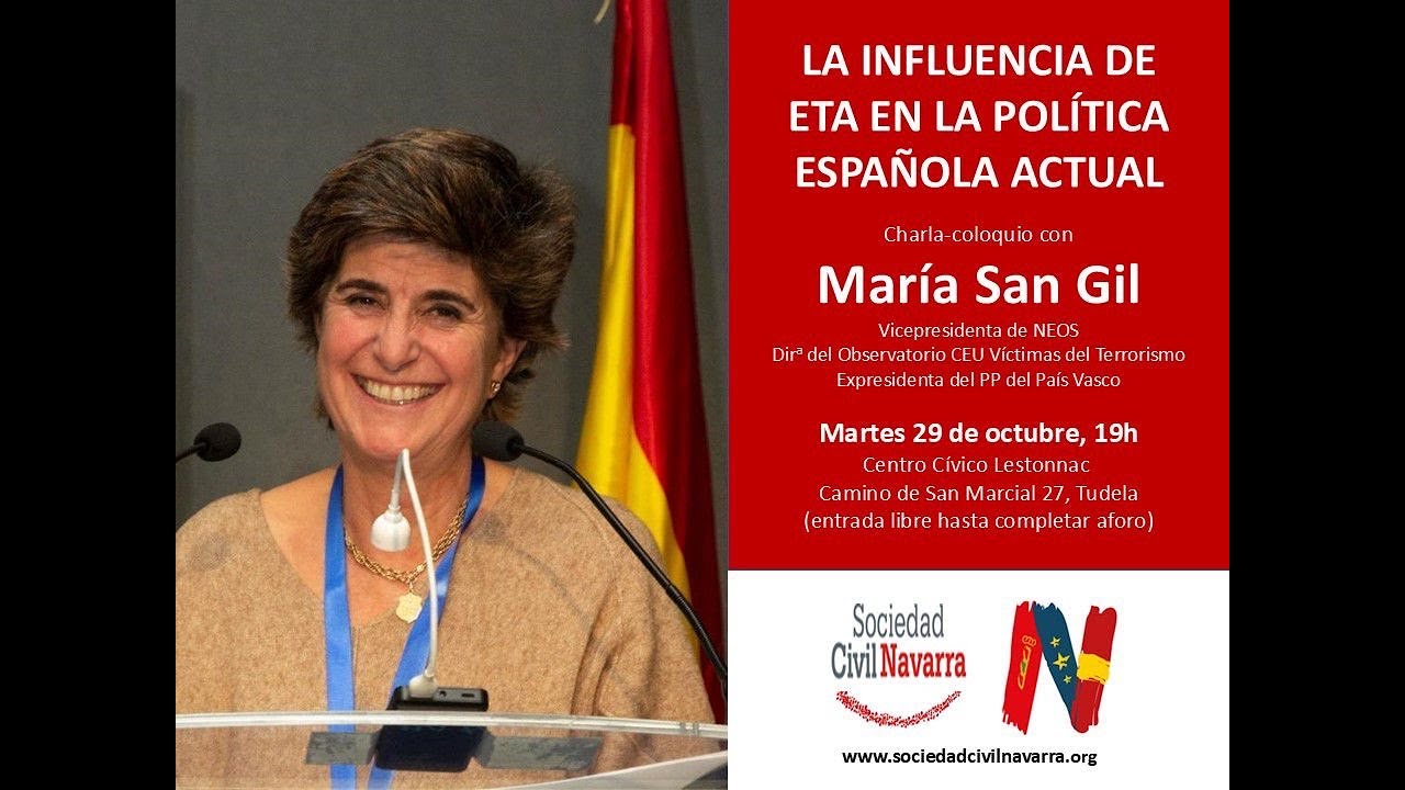 María San Gil en Tudela: 