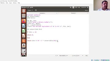 program 15- Binary to Decimal conversion -CPL(18CPL27)