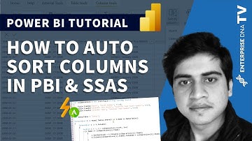 How To Sort Columns In Power BI and SSAS Using Tabular Editor 3 and C#