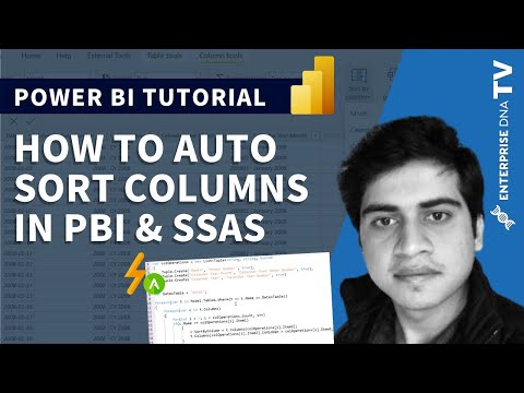 How To Sort Columns In Power BI and SSAS Using Tabular Editor 3 and C#