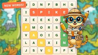🦖 Dinosaur Word Search for Kids MEDIUM | NEW Puzzle Challenge!