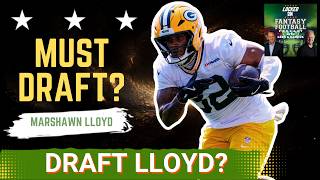 DRAFT: Josh Jacobs Placed on Commissioner's List | Should You Draft Marshawn Lloyd at Current ADP