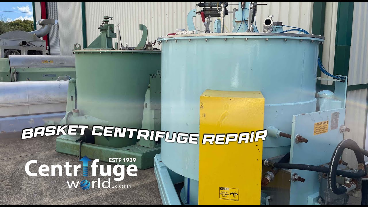 Basket Centrifuge Repair YouTube