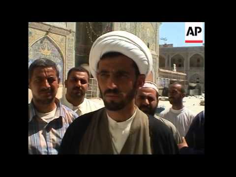 شیبانی با شبه نظامیان مسجد را ترک می کند