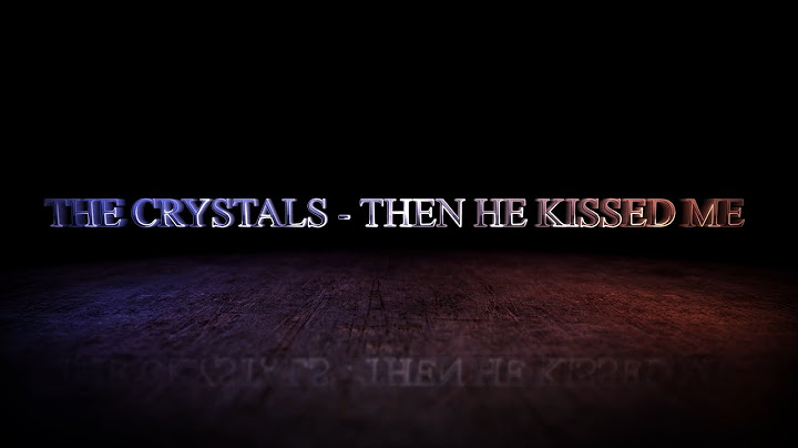 Then He Kissed Me Guitar version - Guitar performance video thumbnail