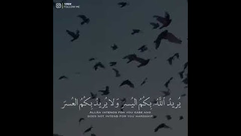 [ سورة البقرة : ئایەتا 185 ]