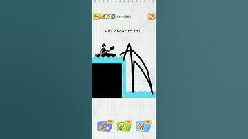 Tech gamer 13 : Draw 2 save level 282 ||He is about to fall || #shorts #draw2save #song