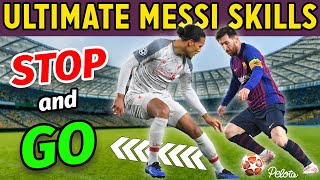 How to Master Messi's Stop & GO Dribble: Easy Football Skills Tutorial to Level Up Your Game!