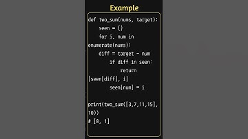 Two Sum problem in Python