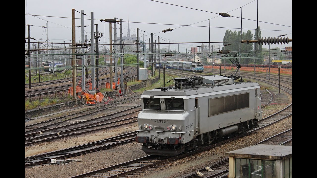 Fret et TER à Amiens avril 2014