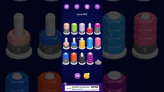 Nut Sort Level 653 Walkthrough | Nuts — Color Sort 653 solution
