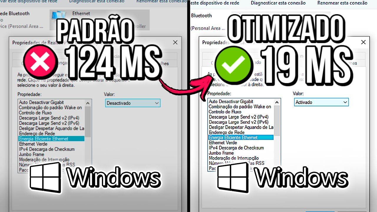 🔧 6 PASSOS PARA DIMINUIR O PING E TIRAR O LAG EM QUALQUER JOGO ONLINE 🔥 ...