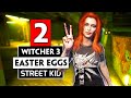 Cyberpunk 2077  roach gaunter odimm  aerondight  witcher 3 easter eggs in the street kid intro