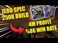 ZERO SPEC | 4M PROFIT !!! %86 WIN RATE HEAVY CROSSBOW SOLO PVP & BUILD ( Albion Online )