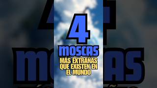 Moscas extrañas y aterradoras #curiosidades #datoscuriosos #asombroso #yosoydelos7mil #fypシ