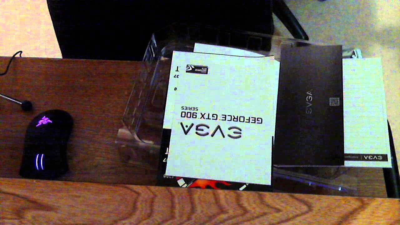 EVGA GTX 970 Graphics Card Unboxing