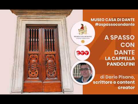 A SPASSO CON DANTE #4: La Cappella Pandolfini - Dario Pisano -  #aspassocondante - YouTube