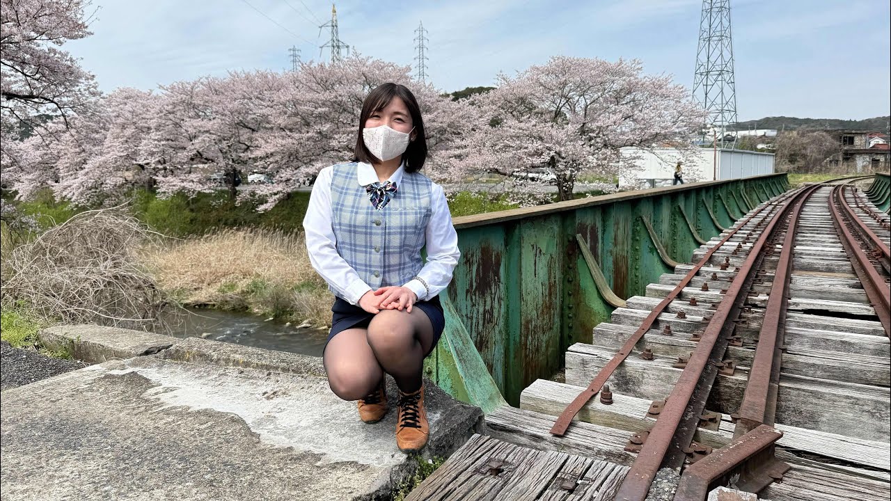 春の景色とぶらり廃線ウォーキング❤️