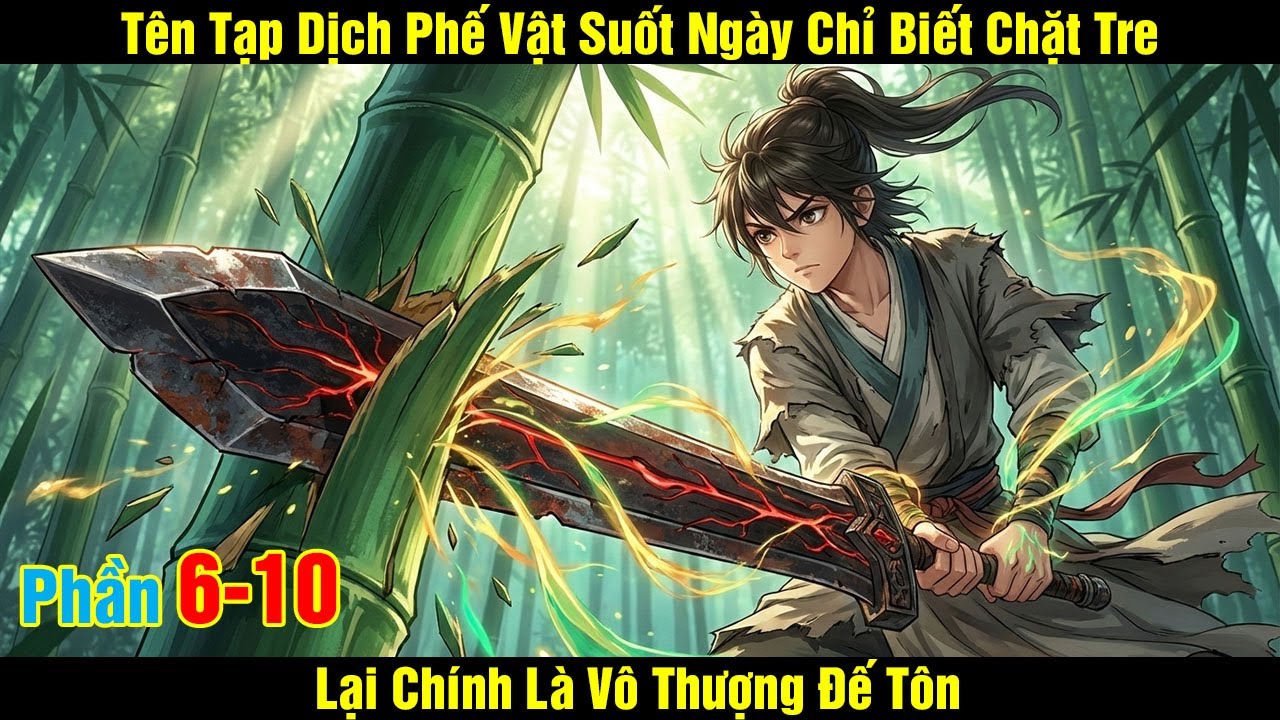 [Phần 6-10] Tên Tạp Dịch Phế Vật Suốt Ngày Chỉ Biết Chặt Tre Lại Chính Là Vô Thượng Đế Tôn