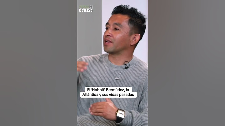 Christian el ‘Hobbit’ Bermúdez, la Atlántida y sus vidas pasadas.