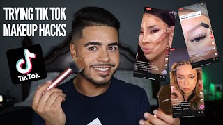 Trying Out Tik Tik Makeup Hacks