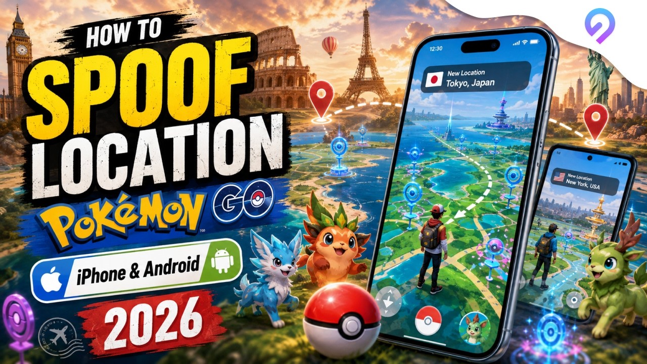 iAnyGo Spoofing Guide for Pokémon GO
