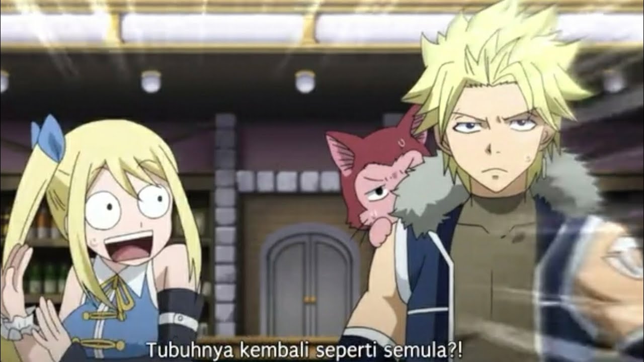 FAIRY TAIL EPISODE 280 SUB Indonesia Kejadian lucu dan konyol - YouTube