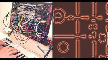 Short Ambient Synthesizer Patch With Cellular Automata Visuals