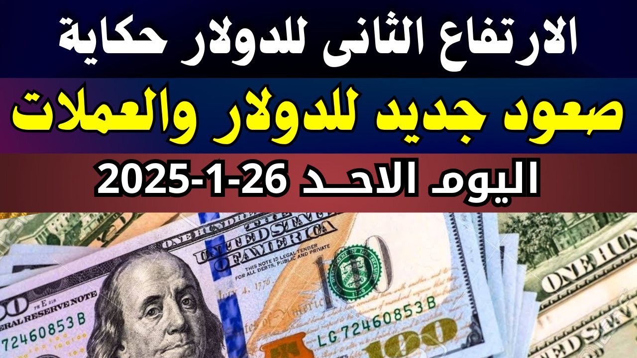أسعار العملات في مصر في السوق السوداء