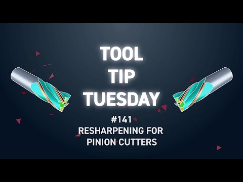 Tool Tip Tuesday #141 - Resharpening for Pinion Cutters (subs in ZH, KO, DE, JA, ES, PL, IT, FR)
