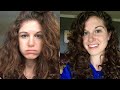 Post Workout Curly Hair | Curly girl Method