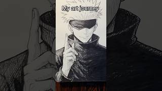 My art journey #art #animeart #animecompilation #drawings