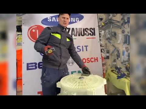 Замена подшипников стиральной машинки Samsung Diamont,ecobubble