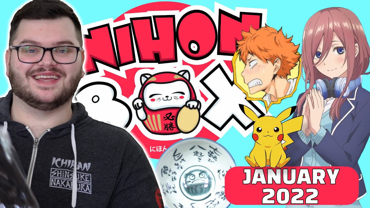 The BEST Anime Mystery Box for 2022 | Nihon Box Unboxing | January 2022