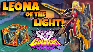 Light shield Leona feels so good! TFT SET 15