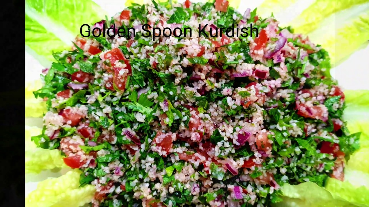 چونيه تى ئاماده كردنى زه لاته ى ته پوله 😋🥗